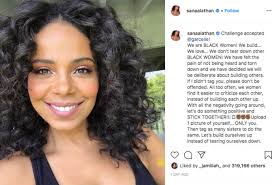 sanaa lathan woos fans with this