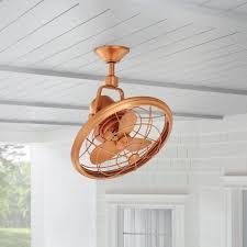 Copper Ceiling Fan Outdoor Wall Fan