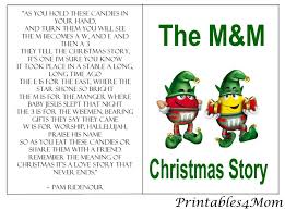 The happiness and joy that you can feel during this season cannot be explained. The M M Christmas Story Over 8 Free Printables Printables 4 Mom