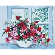 Grafitec Roses By The Window Tapestry