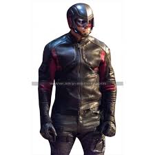 Arrow John Diggle Spartan Green Arrow Costume Leather Jacket