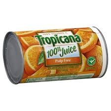 tropicana 100 orange juice pulp free
