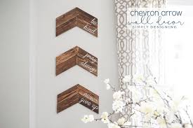 Customizable Chevron Arrow Wall Decor