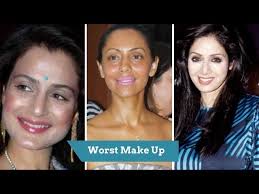 worst bollywood celebrities makeup