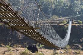 8 Thrilling Suspension Walkways | Nepal travel, Nepal trekking, Scary  bridges