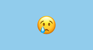 With emojis, you add flair to your electronic messages rather than using plain, old boring words. Crying Face Emoji