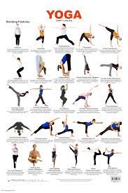 diffe types of yoga poses with