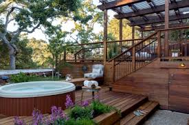 Deck And Patio Combination Creates