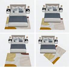 7 Easy Steps To Place A Rug Under A Bed