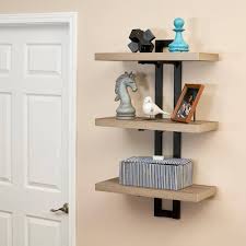 Decorative Wall Shelf With Metal Frame