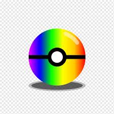 pokemon pokemon ball rainbow