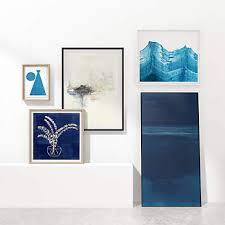 Blue Genes Framed Gallery Wall Set
