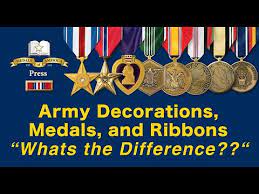 u s army decorations service medals