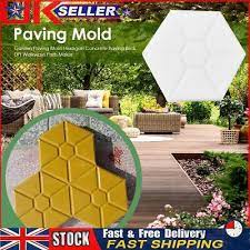 Garden Paving Mold Hexagon Concrete