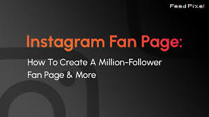 insram fan page how to create a