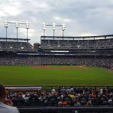 Comerica Park Section 148 Home Of Detroit Tigers