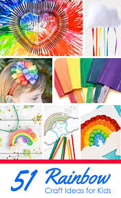 rainbow crafts for kids 51 ideas to
