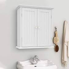 Toilet Bathroom Storage Wall Cabinet