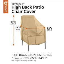 Back Patio Chair Cover 58932 Ec
