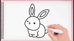 how to draw rabbit easy and step by