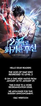Read The Martial God who Regressed Back to Level 2 Manga English [New  Chapters] Online Free 