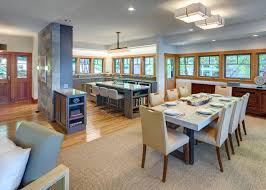 Open Floor Plan Kitchen And Dining Room