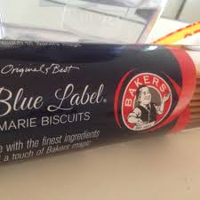 calories in bakers blue label marie biscuit