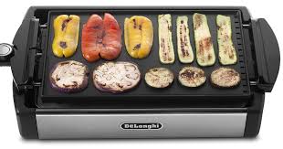 Perfectly grilled food to your preference with the detachable, adjustable thermostat; Delonghi Bgr50 220 Volt Grill Griddle With Temp Control