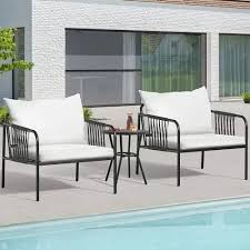 rulos outdoor patio seating set 2