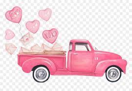 Free valentines day transparent png images. Truck Valentinesday Valentine Pink Love Hearts Valentine S Day Hd Png Download Vhv