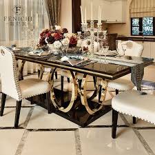 Eur от 500 per pieces. Luxury Design Modern Dining Room Furnitures Table And Chair Dining Room Sets Aliexpress