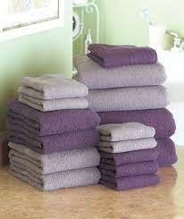 When not in use, the box can sto. 16 Pc Bath Towel Sets Purple Bathrooms Lavender Bathroom Decor Purple Bathroom Decor
