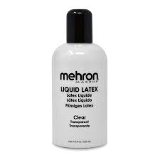 mehron clear liquid latex 4 5 oz
