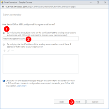 tls and non tls office 365 smtp relays