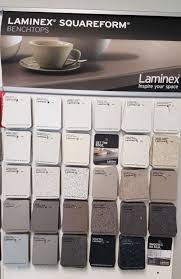 Laminex Squareform Colour Palette Laminate Benchtop Colours