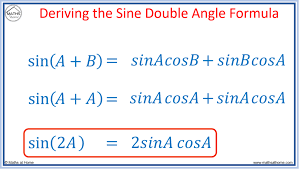 Trigonometry Double Angle Formulas