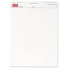 Professional Flip Chart 25 X 30 White 40 Sheets 2 Carton