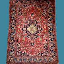 proantic old isfahan rug persian 145