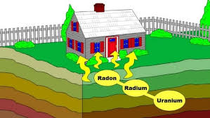 radon gas at dangerous levels in 1 in 8
