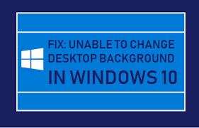 change desktop background in windows 10