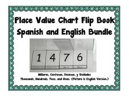 Place Value Flip Chart Book Bundle Spanish And English
