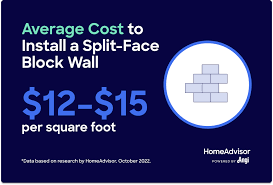 Split Face Block Wall
