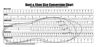 Printable Shoe Size Chart International Printable Coloring