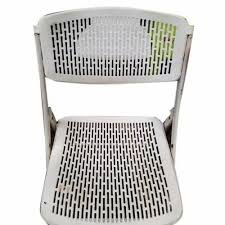 White Foldable Garden Plastic Chair
