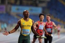 Whilst an information science student at university of pretoria, simbine equaled the south african record while setting an event. Boosted By World Relays South Africa S Simbine Is Focused On The Fast Road To Tokyo Feature Wre 21 World Athletics