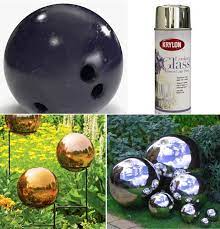 10 Diy Globe Gazing Ball Ideas To