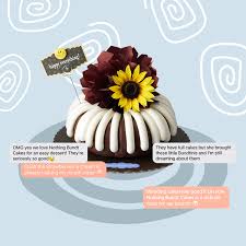 nothing bundt cakes our go to dessert