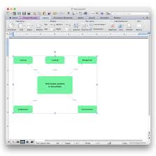 ms word doent using conceptdraw pro
