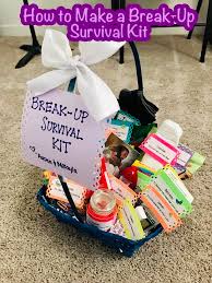 what to put in a break up survival kit