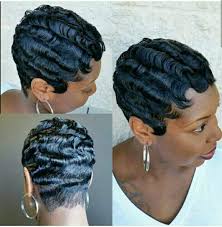 Waves are very trending right now. 10 Radiant Women Hairstyles Ideas Ideas Finger Waves Short Hair Finger Wave Hair Hair Waves